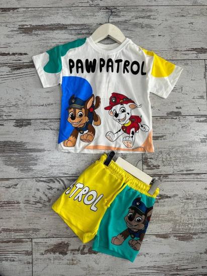 paw patrol şortlu takım